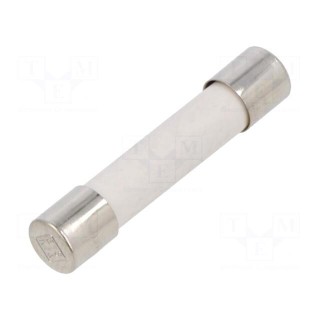 Fuse: fuse | quick blow | 10A | 500VAC | ceramic,cylindrical | 6.3x32mm