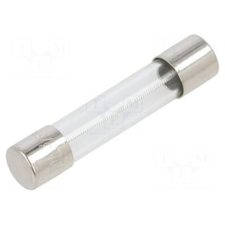 Fuse: fuse | time-lag | 375mA | 250VAC | cylindrical,glass | 6.3x32mm