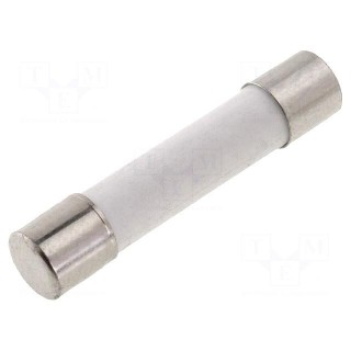 Fuse: fuse | time-lag | 3.15A | 500VAC | ceramic,cylindrical | 6,3x32mm