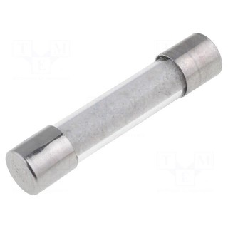 Fuse: fuse | time-lag | 8A | 250VAC | cylindrical,glass | 6,3x32mm