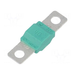 Fuse: fuse | 40A | 32V | automotive | 40mm | MIDIVAL | Mounting: M5 screw