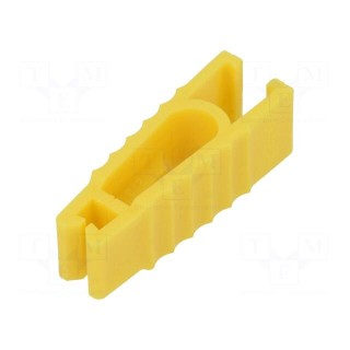 Fuse acces: extractor | Colour: yellow | Mat: polypropylene