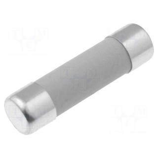 Fuse: fuse | gG | 8A | 400VAC | ceramic,cylindrical,industrial | 8x31mm