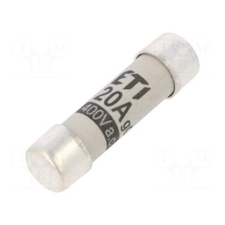 Fuse: fuse | gG | 20A | 400VAC | cylindrical,industrial | 8x31mm
