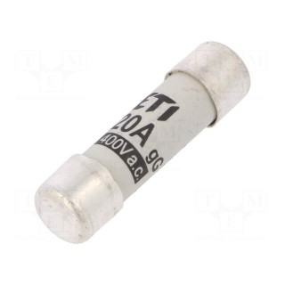 Fuse: fuse | gG | 20A | 400VAC | cylindrical | 10,3x38mm