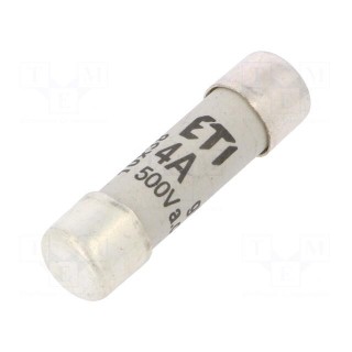 Fuse: fuse | gG | 4A | 500VAC | cylindrical | 10.3x38mm