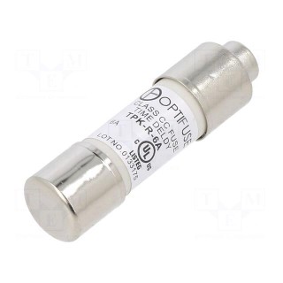 Fuse: fuse | time-lag | 6A | 600VAC | 300VDC | cylindrical,industrial