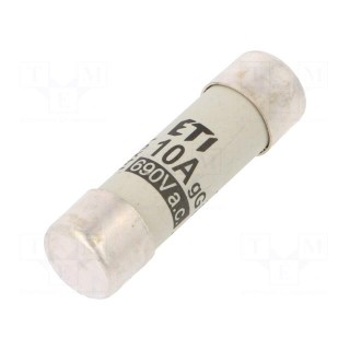 Fuse: fuse | gG | 10A | 690VAC | cylindrical,industrial | 14x51mm