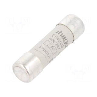 Fuse: fuse | gG | 2A | 690VAC | cylindrical,industrial | 14x51mm