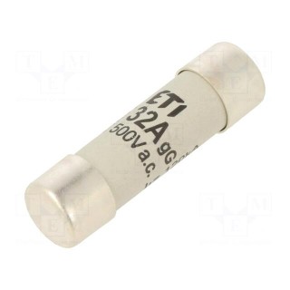 Fuse: fuse | gG | 32A | 500VAC | cylindrical,industrial | 14x51mm