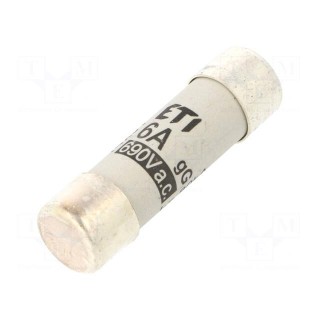 Fuse: fuse | gG | 6A | 690VAC | cylindrical,industrial | 14x51mm
