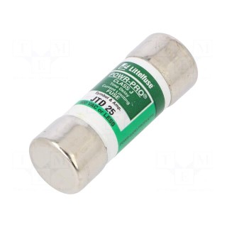 Fuse: fuse | time-lag | 25A | 600VAC | 300VDC | industrial | 20.6x57.2mm