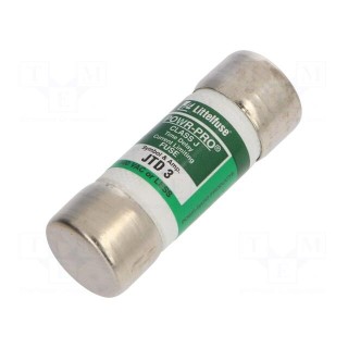 Fuse: fuse | time-lag | 3A | 600VAC | 300VDC | industrial | 20,6x57,2mm