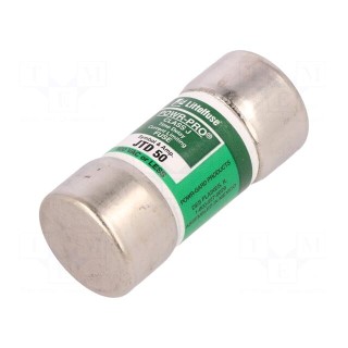 Fuse: fuse | time-lag | 50A | 600VAC | 300VDC | industrial | 27x60.3mm