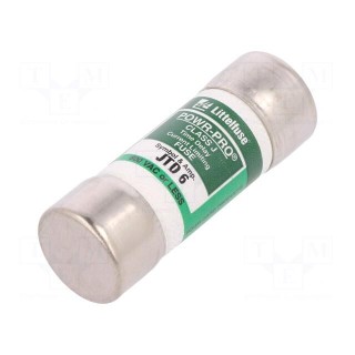 Fuse: fuse | time-lag | 6A | 600VAC | 300VDC | industrial | 20,6x57,2mm