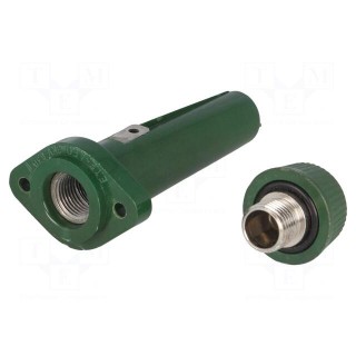 Fuse holder | cylindrical fuses | 10x85mm | 6.3A | 3kV | Ø22.5mm