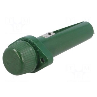 Fuse holder | cylindrical fuses | 10x85mm | 6.3A | 3kV | Ø22.5mm