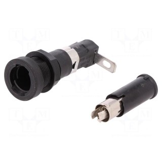 Fuse holder | cylindrical fuses | 5x20mm | 16A | 250V | -40÷85°C