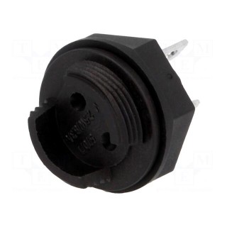 Fuse holder | miniature fuses | TE5,TR5 | 6.3A | 250V | on panel