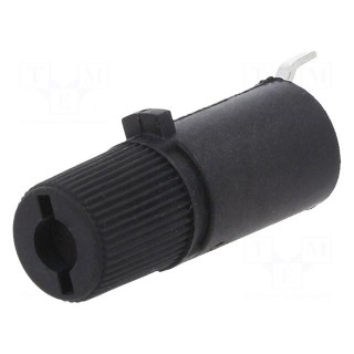 Adapter | cylindrical fuses | -25÷70°C | 6.3A | Mat: thermoplastic