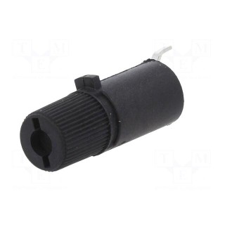 Adapter | cylindrical fuses | -25÷70°C | 6.3A | Mat: thermoplastic