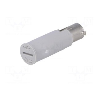 Adapter | cylindrical fuses | 6,3x32mm | -40÷85°C | 15A | 600V