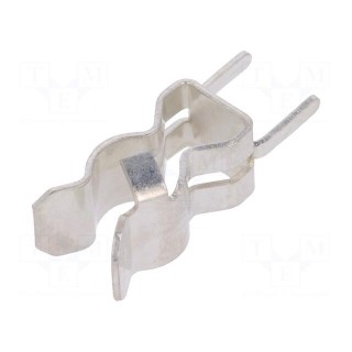 Fuse clips | cylindrical fuses | THT | 5x20mm | 6.3A | Pitch: 5mm | OG