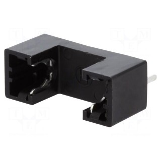 Fuse holder | cylindrical fuses | 5x20mm | 6A | Pitch: 21.4mm | 250V