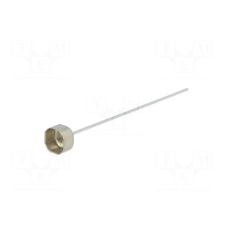 Fuse holder | cylindrical fuses | 5x20mm | 8A | len.40mm | Leads: axial