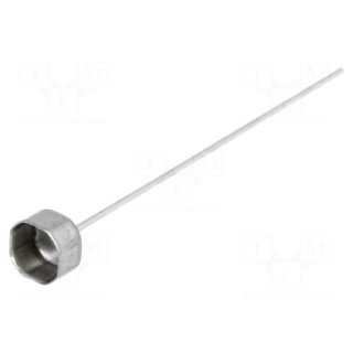 Fuse holder | cylindrical fuses | 5x20mm | 8A | len.40mm | Leads: axial
