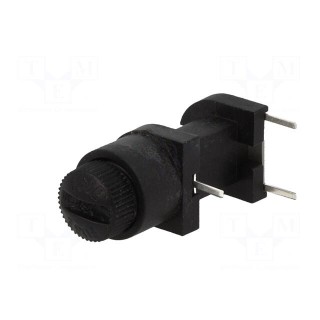 Fuse holder | cylindrical fuses | PCB | 5x20mm | -20÷85°C | 6.3A | 250V