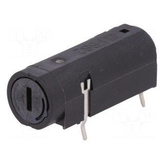 Fuse holder | cylindrical fuses | Mounting: THT | 5x20mm | -40÷85°C