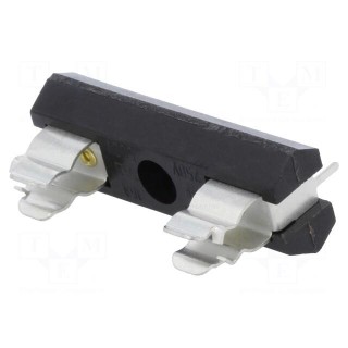 Fuse holder | cylindrical fuses | THT | 6.3x32mm | 6.3A | Pitch: 37.5mm
