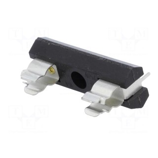 Fuse holder | cylindrical fuses | THT | 6.3x32mm | 6.3A | Pitch: 37.5mm