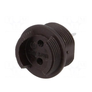Fuse holder | miniature fuses | THT | TE5,TR5 | 6.3A | 250V