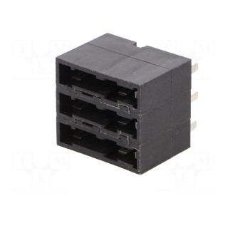 Fuse holder | Mounting: PCB | 15A | Mat: thermoplastic | UL94V-0