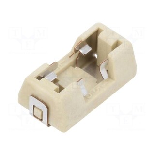 Fuse holder | SMD fuses | SMT | -55÷125°C | 10A | UL94V-0 | beige | 125VAC