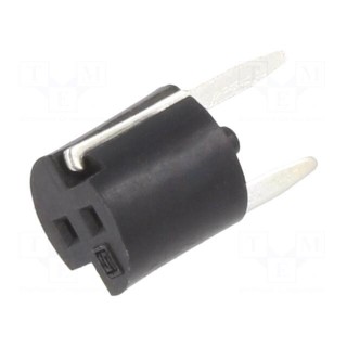 Fuse holder | THT | -40÷85°C | 5A | Mat: thermoplastic | UL94V-0 | 5.08mm
