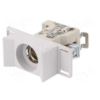 Fuse base | D01 | Mounting: for DIN rail mounting | 25A | 400VAC