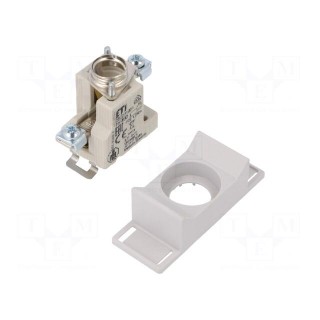 Fuse base | D01 | for DIN rail mounting | 25A | 400VAC | Poles: 1