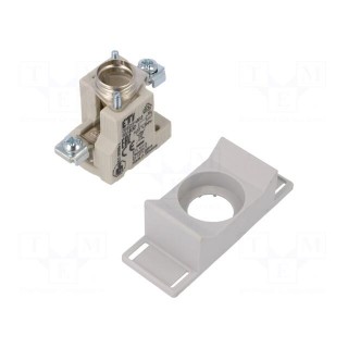 Fuse base | D01 | Mounting: screw type | 25A | 400VAC | 400VDC
