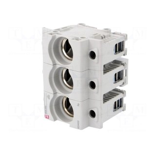 Fuse base | D02 | for DIN rail mounting | 63A | 400VAC | Poles: 3