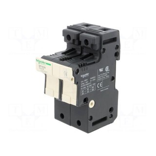 Fuse base | for DIN rail mounting | Poles: 1+N