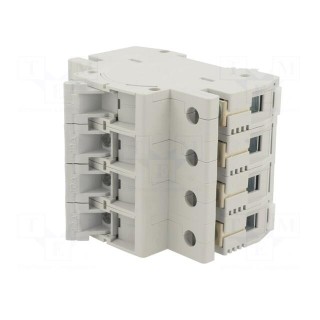 Fuse disconnector | D01 | for DIN rail mounting | 10A | Poles: 3+N