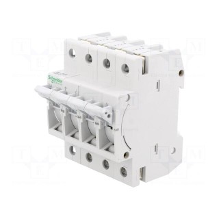 Fuse disconnector | D01 | for DIN rail mounting | 16A | Poles: 3+N
