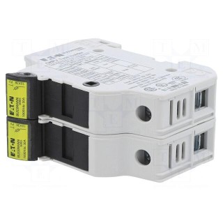 Fuse holder | 10.3x38mm | for DIN rail mounting | 30A | Poles: 2 | IP20