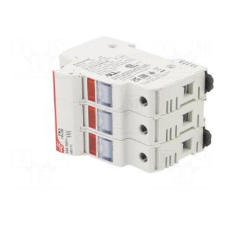 Fuse holder | cylindrical fuses | 10x38mm | for DIN rail mounting