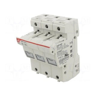 Fuse holder | cylindrical fuses | 14x51mm | for DIN rail mounting