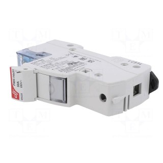 Fuse holder | cylindrical fuses | 14x51mm | for DIN rail mounting