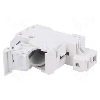 Fuse holder | cylindrical fuses | 22x58mm | Mounting: DIN | 100A | IP20
